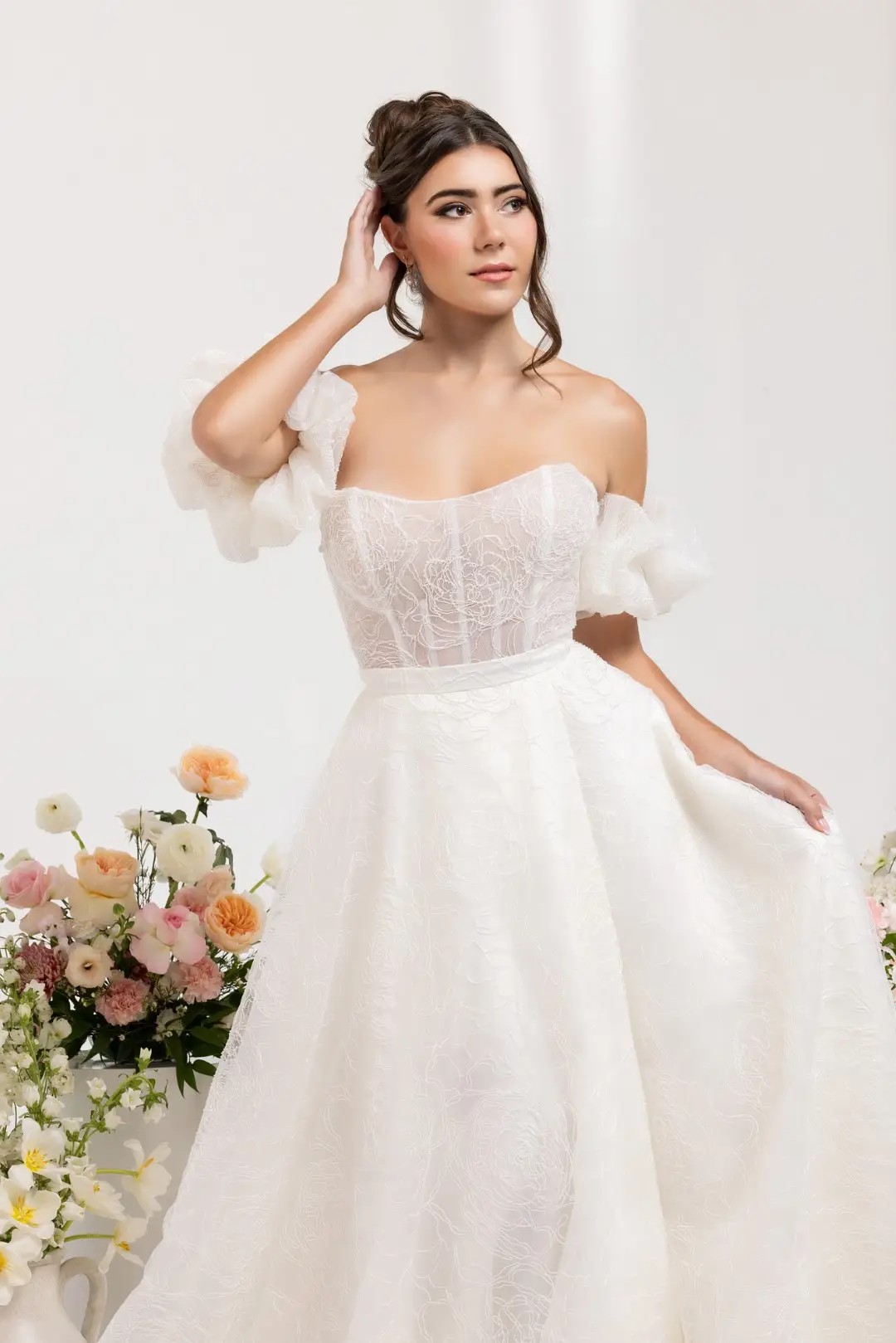 Alyssa Monique Bliss collection bridal gown style Felicity